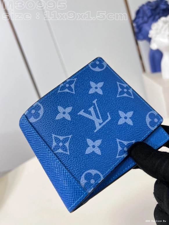 AAA Replica Ru WALLET-11.5-9-1.5cm VUITTON MULTIPLE LOUIS 0813